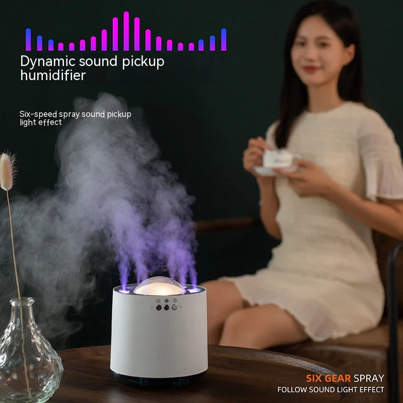 Desktop Mist Humidifier for Office and Home Decorative Use