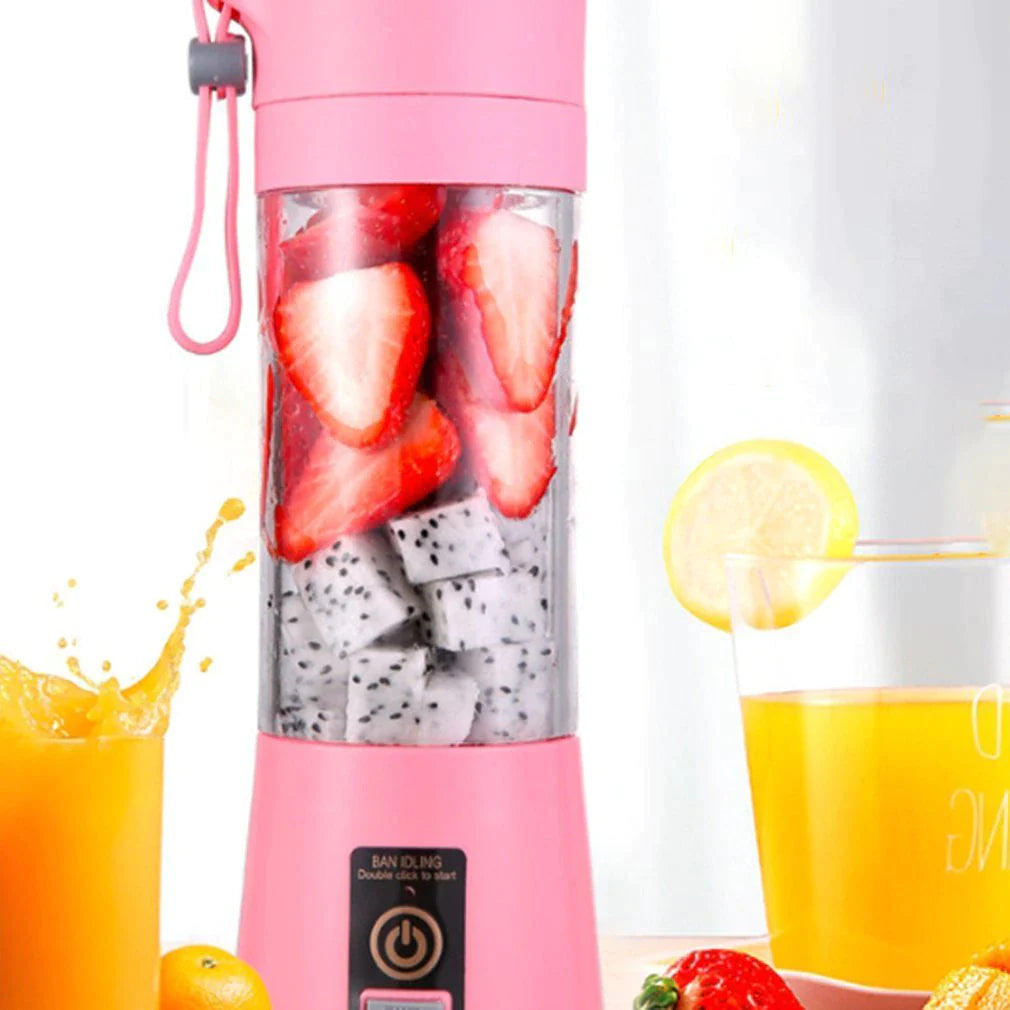 Electric Juicer - USB Rechargeable Handheld Smoothie Blender and Milkshake Maker - Food Grade Material - Limited Time Offer