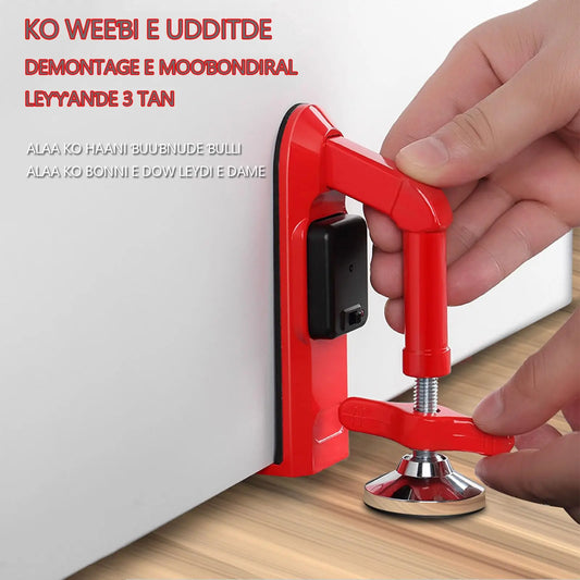 Portable Alarm Door Stopper Portable Door Lock Travel anti Theft Door Blocker Door Stoppers Security Alarm Wedge No Drill Safety