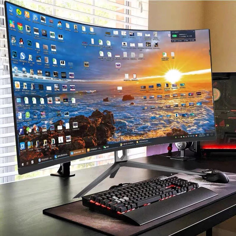 27-Inch 4K UHD Curved Gaming Monitor with 144Hz/165Hz Refresh Rate for PC and Office Use