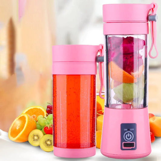 Electric Juicer - USB Rechargeable Handheld Smoothie Blender and Milkshake Maker - Food Grade Material - Limited Time Offer