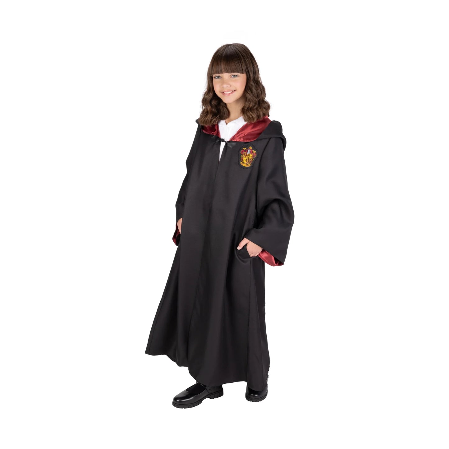 Premium Gryffindor Hogwarts Official Robe Dress up Cosplay Wizarding World Pretend and Play for Child Ages 10 Years and up Unisex Fit