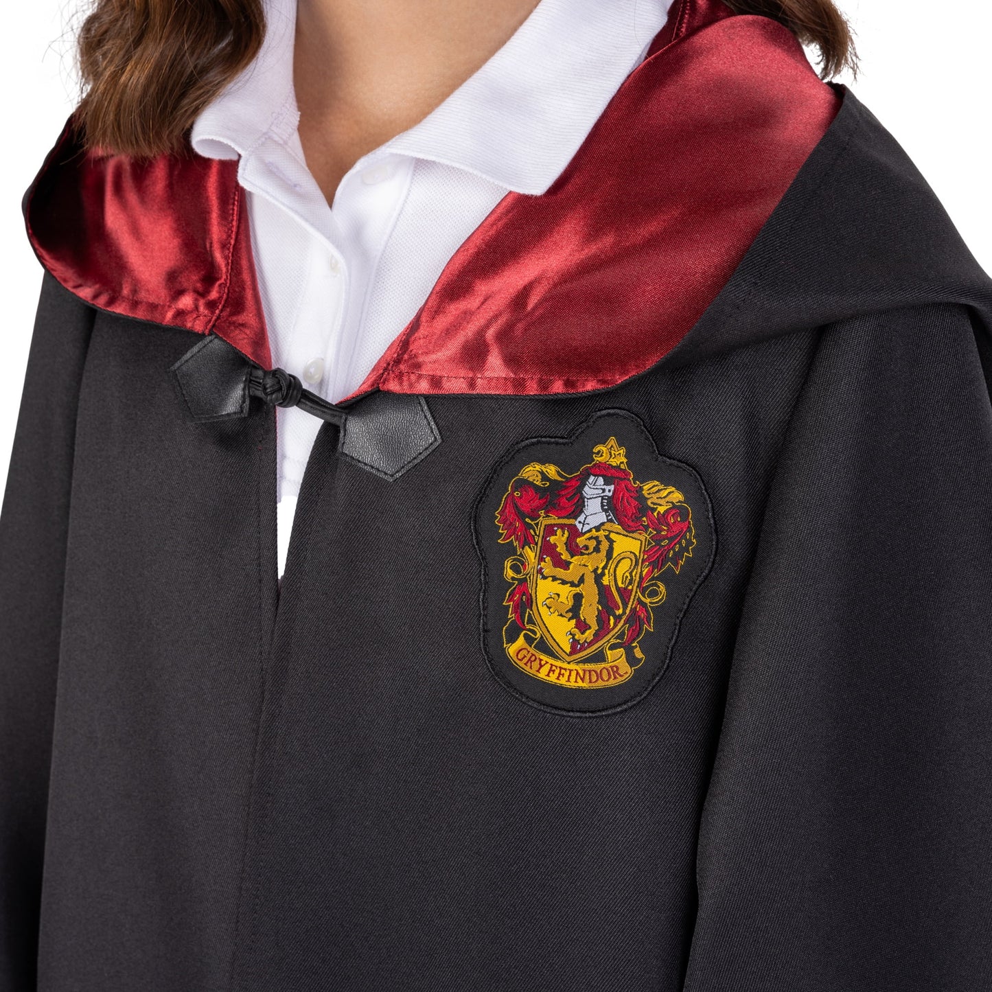 Premium Gryffindor Hogwarts Official Robe Dress up Cosplay Wizarding World Pretend and Play for Child Ages 10 Years and up Unisex Fit