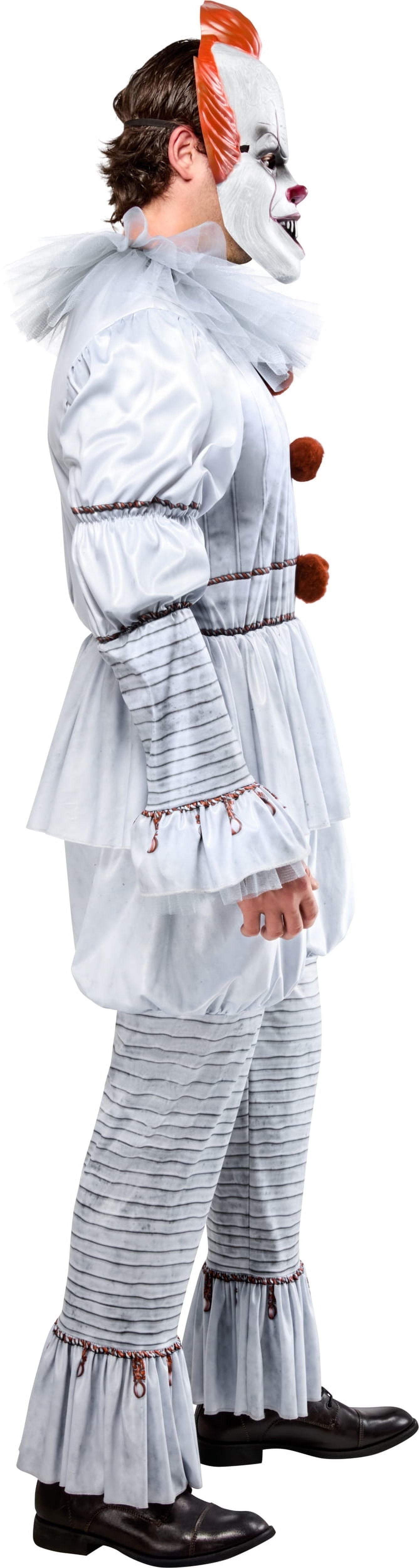 It Pennywise Costume for Adults by Rubies, Mens Small (Size 28-30)