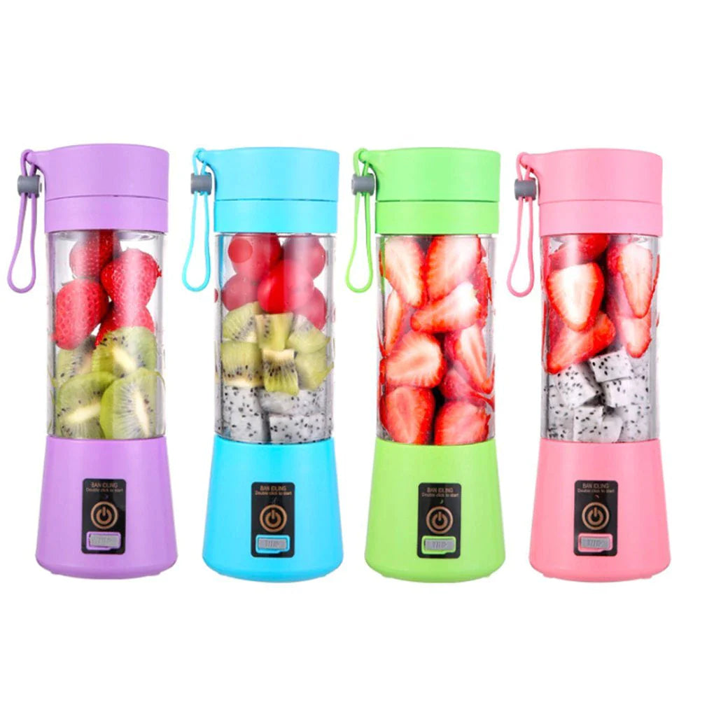 Electric Juicer - USB Rechargeable Handheld Smoothie Blender and Milkshake Maker - Food Grade Material - Limited Time Offer