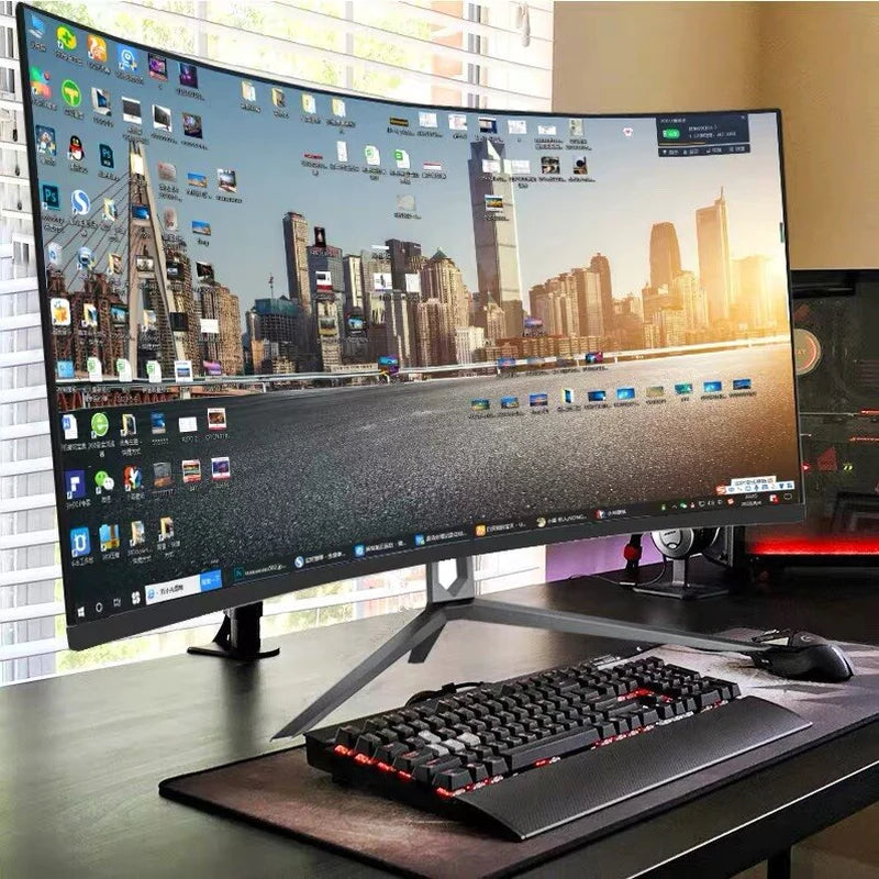 27-Inch 4K UHD Curved Gaming Monitor with 144Hz/165Hz Refresh Rate for PC and Office Use