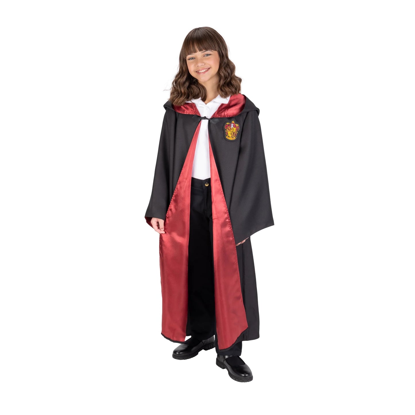 Premium Gryffindor Hogwarts Official Robe Dress up Cosplay Wizarding World Pretend and Play for Child Ages 10 Years and up Unisex Fit