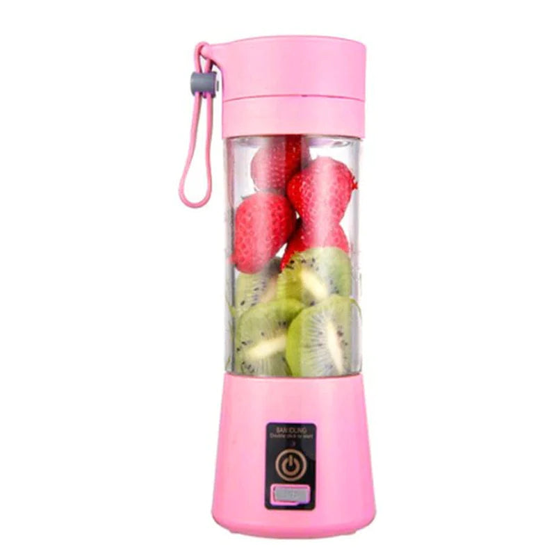 Electric Juicer - USB Rechargeable Handheld Smoothie Blender and Milkshake Maker - Food Grade Material - Limited Time Offer