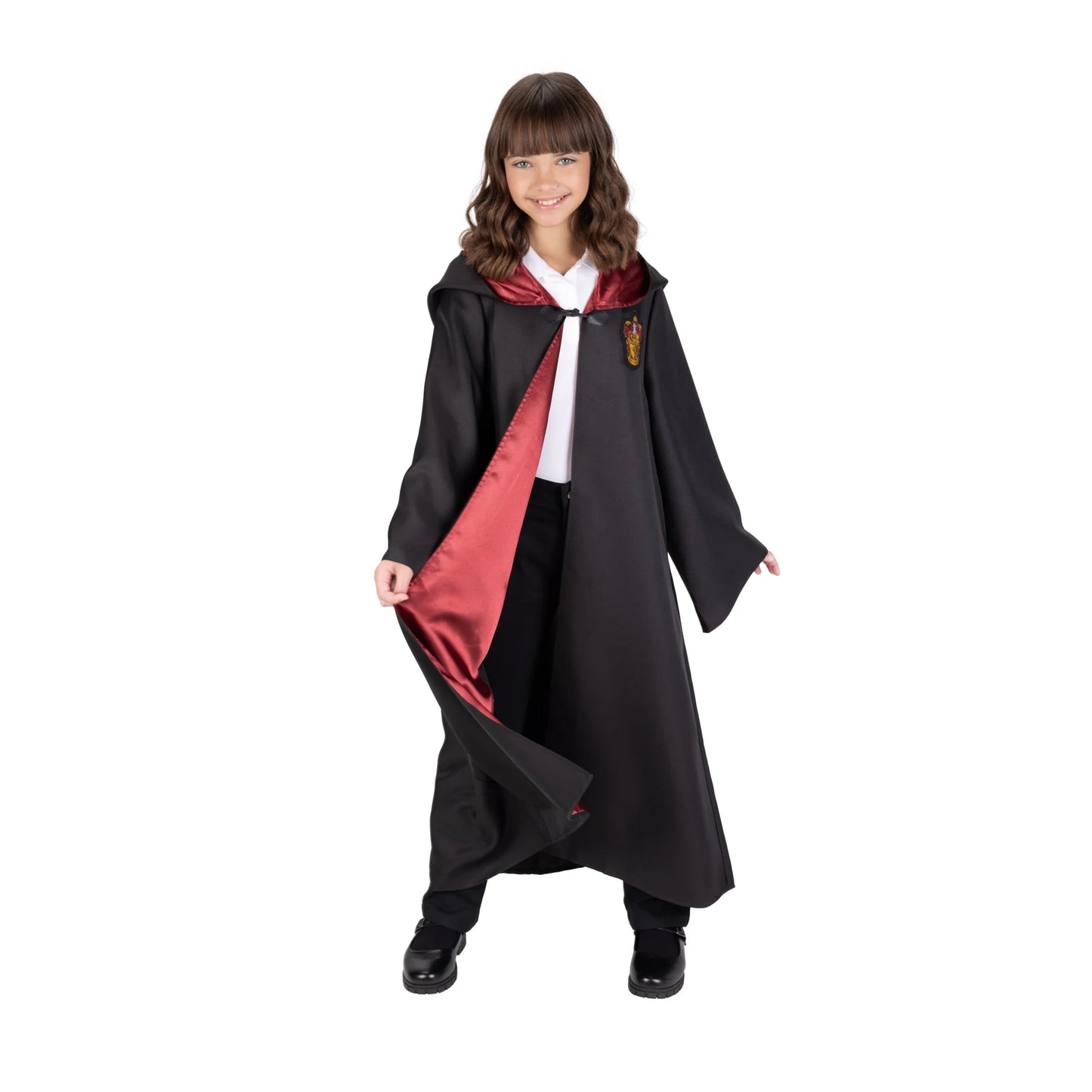 Premium Gryffindor Hogwarts Official Robe Dress up Cosplay Wizarding World Pretend and Play for Child Ages 10 Years and up Unisex Fit