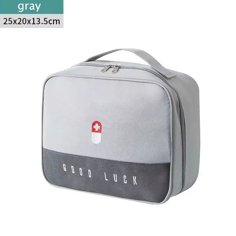 Portable Waterproof Medical Organizer - Ultimate First Aid Kit & Medicine Storage for Home and Outdoor Use