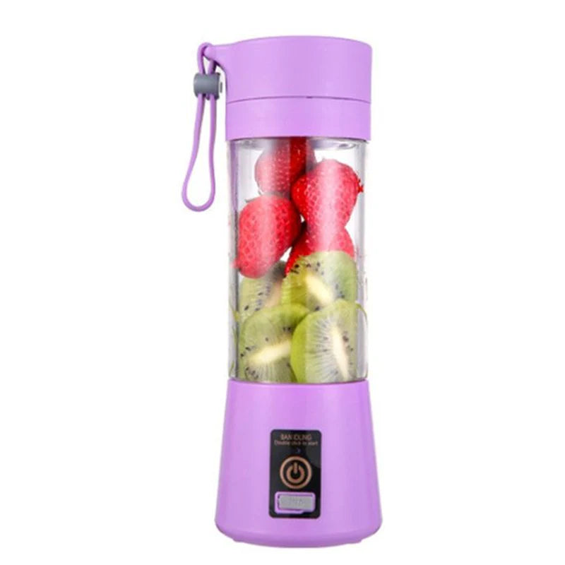 Electric Juicer - USB Rechargeable Handheld Smoothie Blender and Milkshake Maker - Food Grade Material - Limited Time Offer