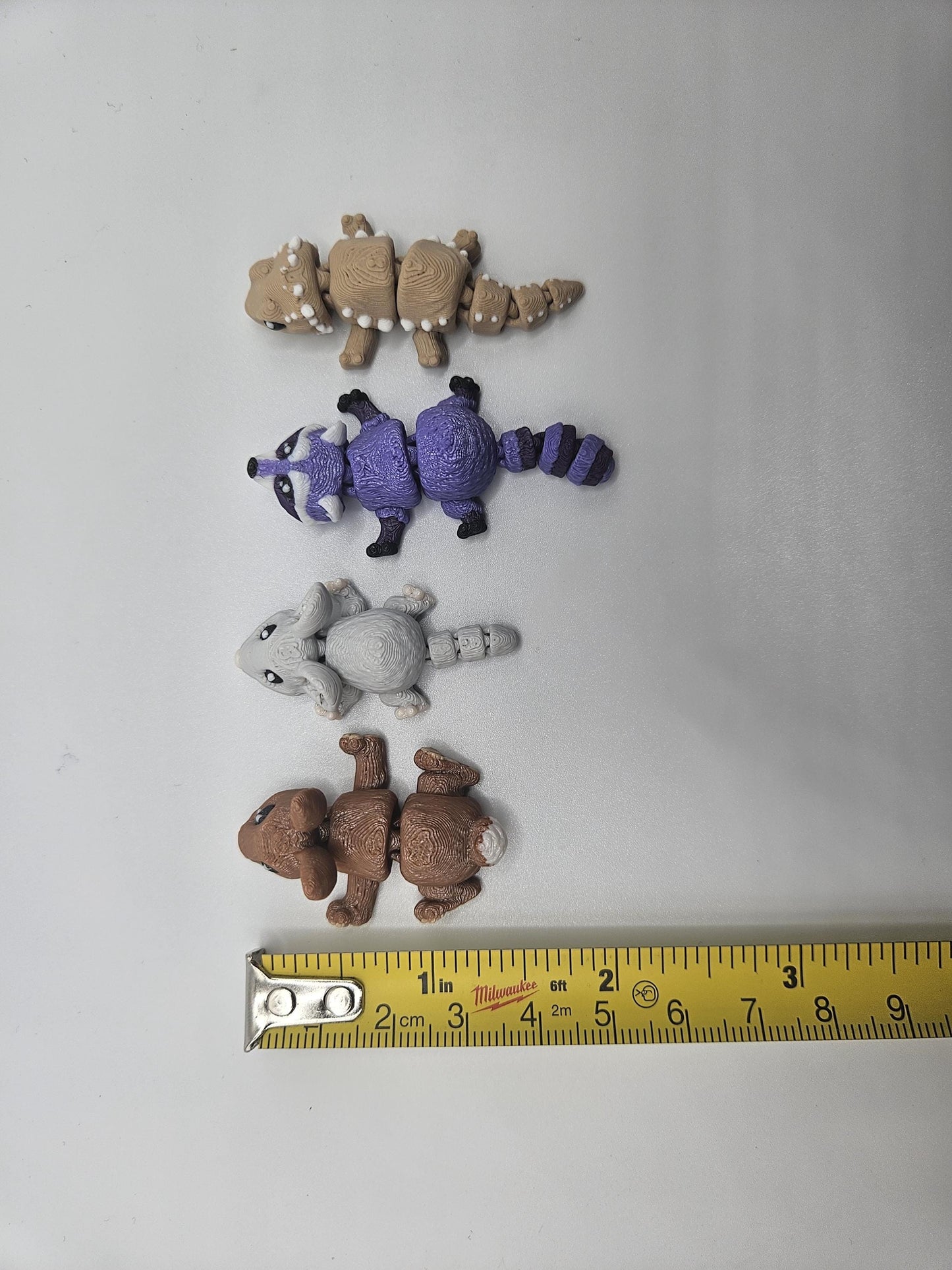 3D Printed Mini Fidget Animals