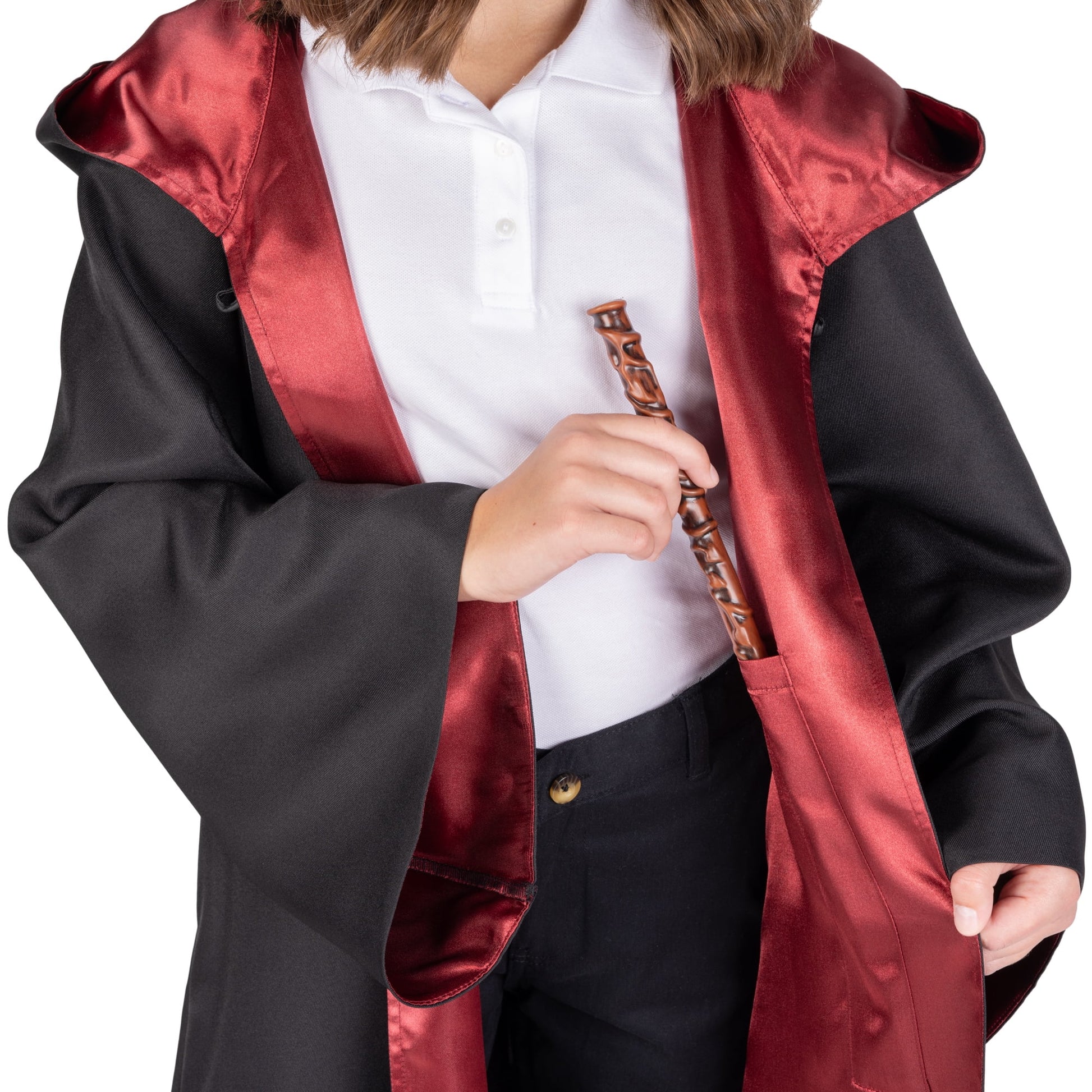 Premium Gryffindor Hogwarts Official Robe Dress up Cosplay Wizarding World Pretend and Play for Child Ages 10 Years and up Unisex Fit