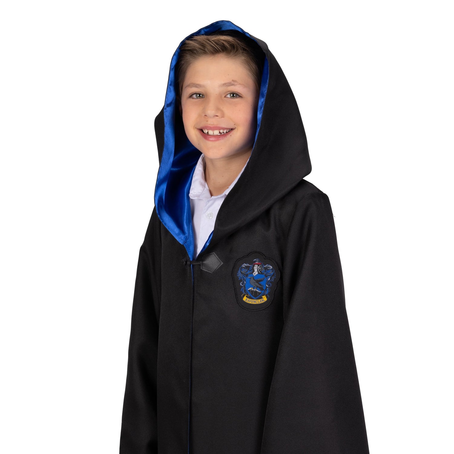 Premium  Ravenclaw Hogwarts Official Robe Dress up Cosplay Wizarding World Pretend and Play for Child Ages 10 Years and up Unisex Fit