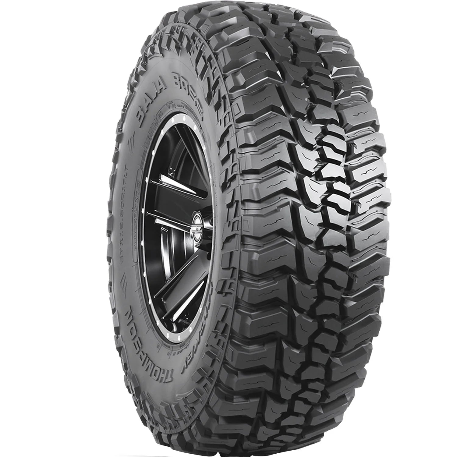 Baja Boss M/T Mud Terrain LT37X12.50R17 124Q D Light Truck Tire