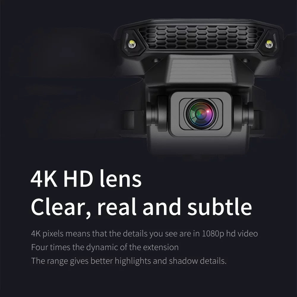 E88 FPV Mini Drone with 4K Camera - Professional Aerial Photography Quadcopter with Long Range and Remote Control