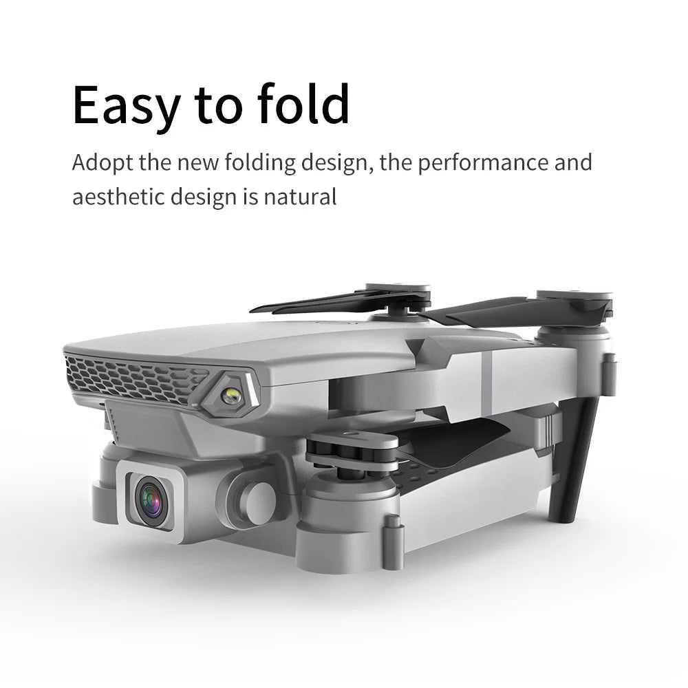 E88 FPV Mini Drone with 4K Camera - Professional Aerial Photography Quadcopter with Long Range and Remote Control