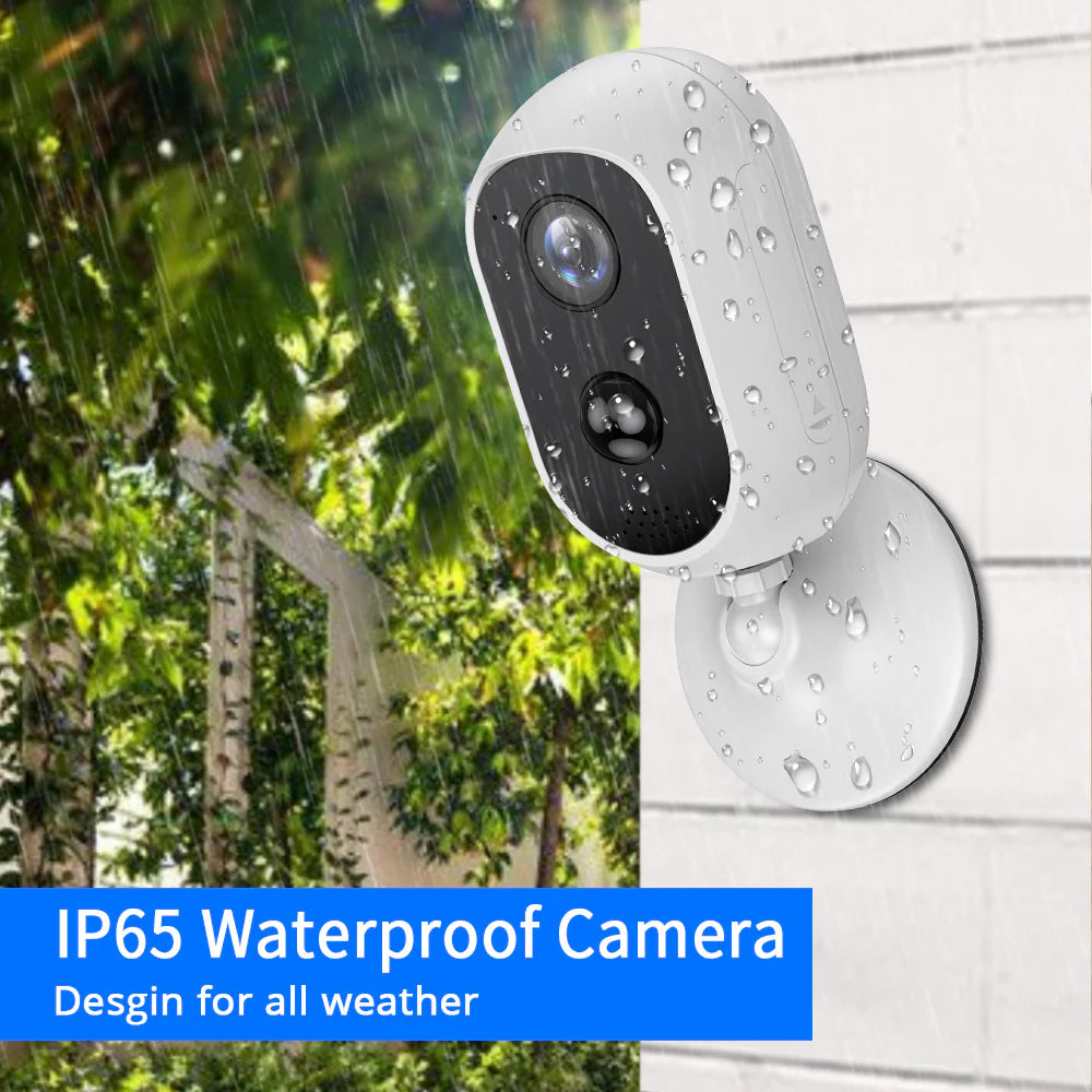 Wireless Security Cam Outdoor Weatherproof Smartphone Remote Live Monitoring Clear Night Sight
