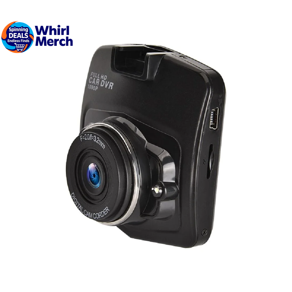 2.4'' Full HD 1080P Dash Cam with Night Vision and G-Sensor for Front or Rear Installation